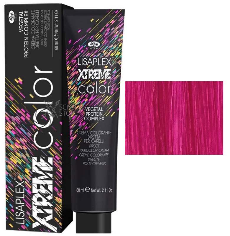 Lisaplex Xtreme безумный розовый - краситель прямого действия 60 мл