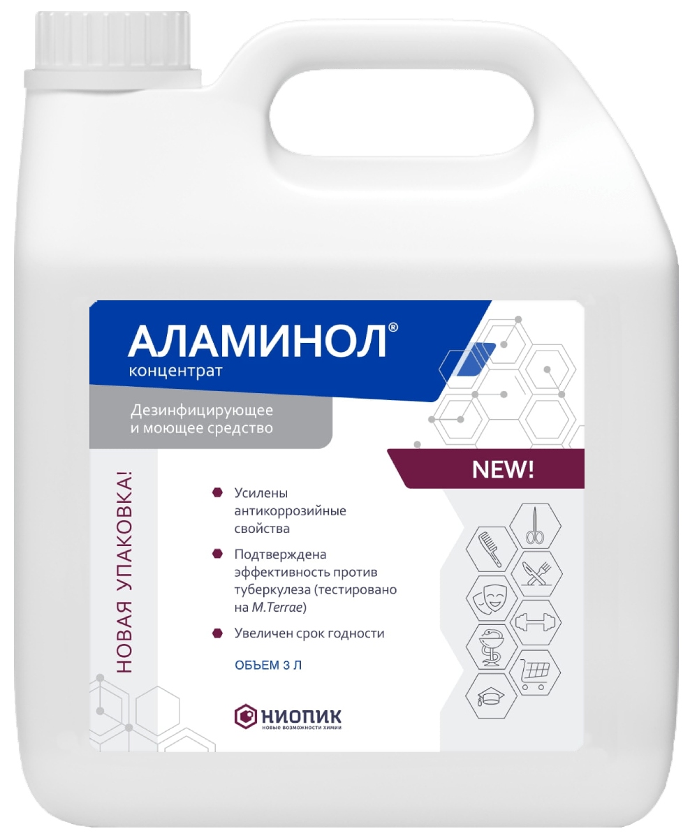 Дезинфектор концентрат 1:30 Аламинол 3 л 
