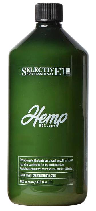 Selective HEMP Кондиционер увлажняющий для сухих и и ломких волос  1000 мл