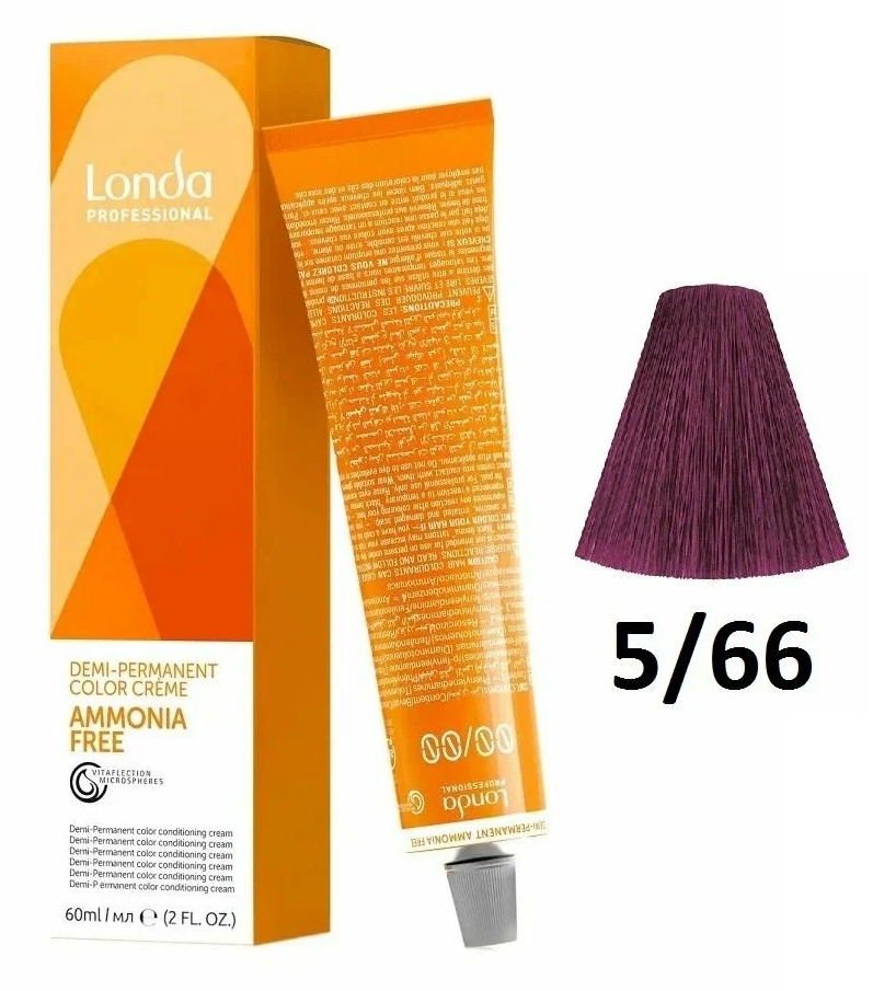 LondaТон Ammonia-Free 5/66 светлый шатен интенсивно-фиолетовый 