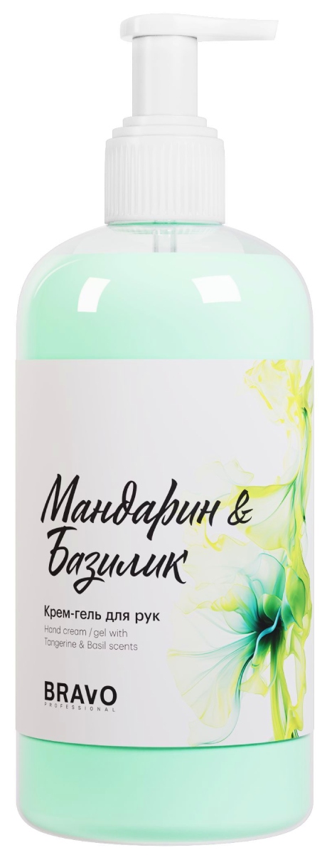Bravo Крем-гель для рук «Мандарин и Базилик», 250 мл