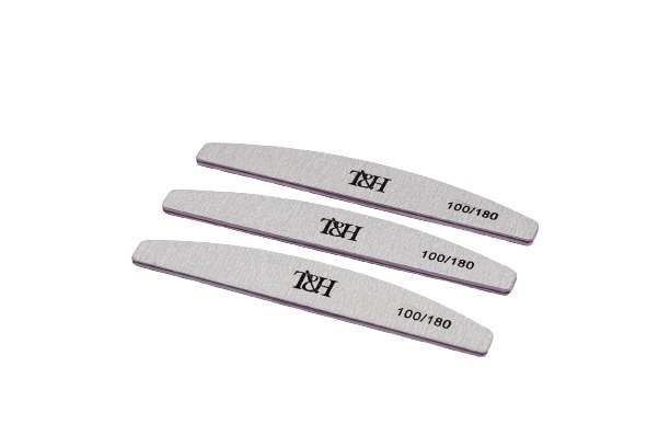 Пилка деревянная Т&Н 100/180 серая полумесяц