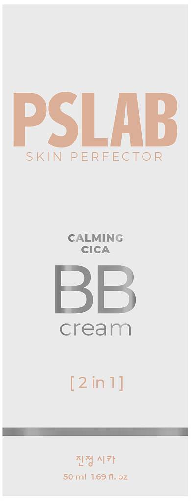 PSLAB ВВ крем 2 в 1 с центеллой азиатской против воспалений и акне SKIN PERFECTOR 50 мл