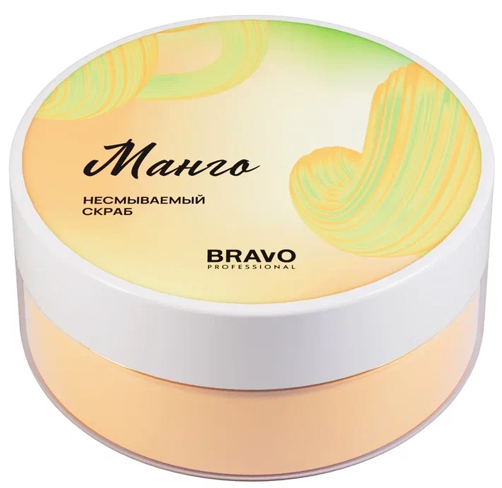 Bravo Скраб несмываемый Манго, 200мл