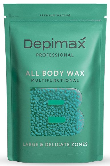 DEPIMAX ALL BODY WAX Воск полимерный универсальный для обширных и деликатных зон, зеленый, 100 гр.