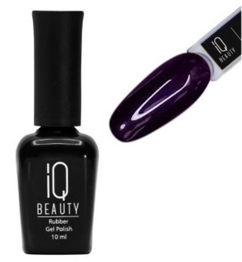 IQ BEAUTY Каучуковый гель-лак с кальцием №162 10 мл. Bohemian