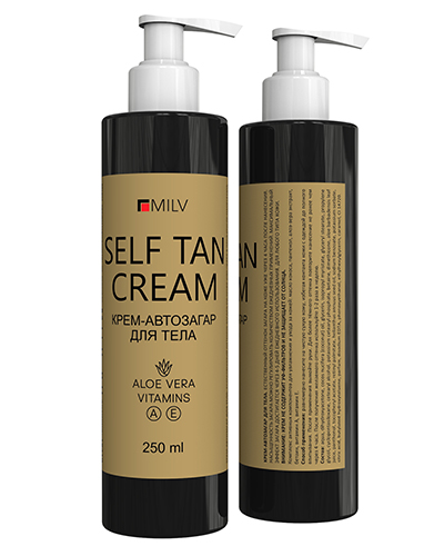 MILV Крем-автозагар для тела. 250 мл 