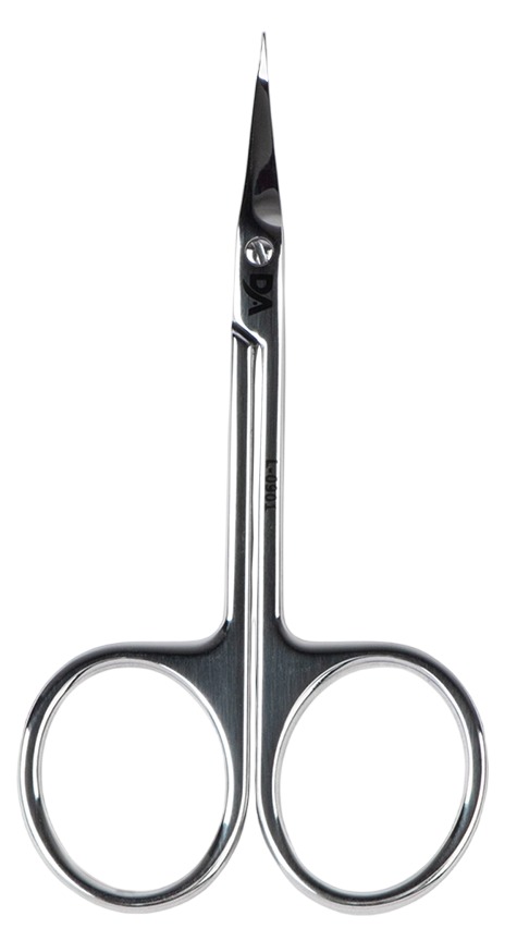 DR.Alex Ножницы маникюрные для кутикулы L-0901, длина лезвия 22,5 мм., зауженные, загнутый кончик