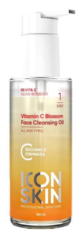 ICON SKIN RE:VITA C Гидрофильное масло для умывания с витамином С VITAMIN C BLOSSOM 150 мл