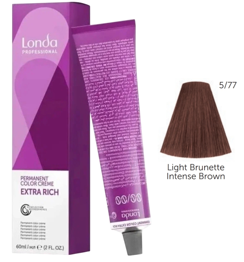 LONDACOLOR 5/77 светлый шатен интенсивно-коричневый