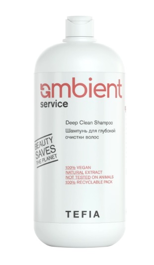 TEFIA AMBIENT Service Шампунь для глубокой очистки волос 1000 мл