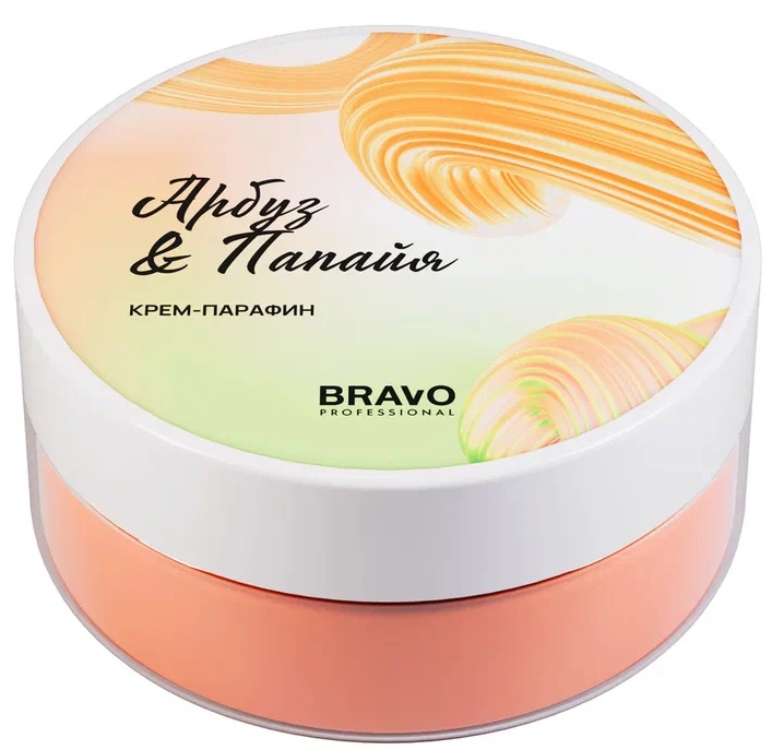 Bravo Крем-парафин  Арбуз и Папайя, 200 мл