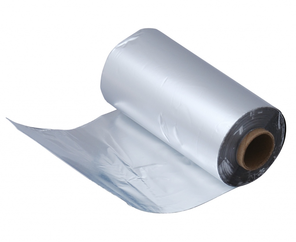 Фольга "Саяна" 100 м 14мкр, серебро