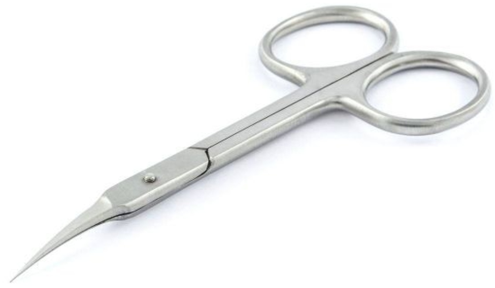 METZGER Ножницы для кожи, изогнутые 