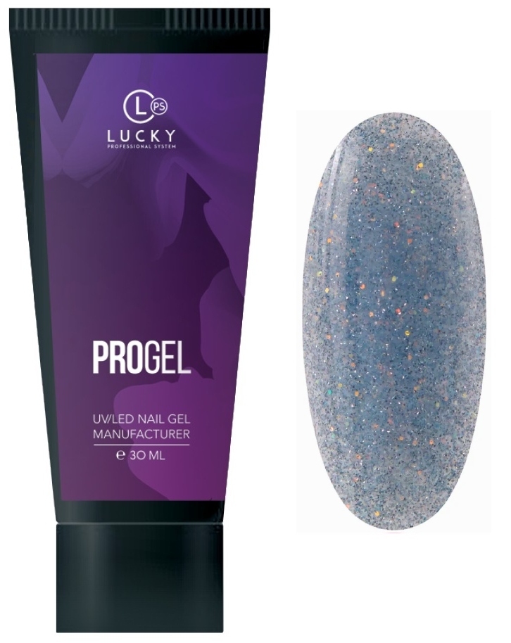 Lucky ProGel UV/LED Color Gel №029 30 мл. Светоотражающий