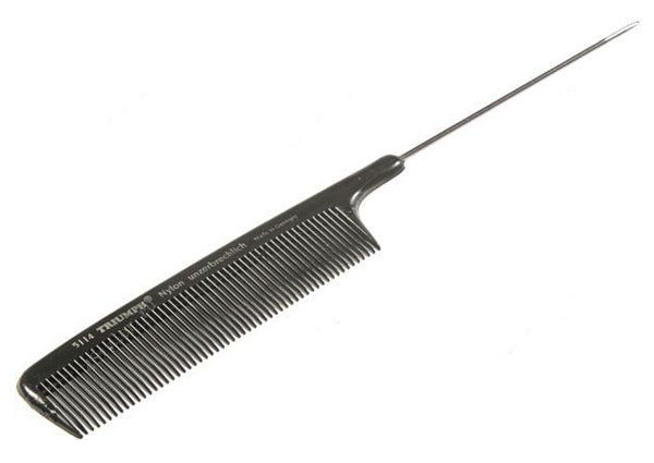 Triumph Расческа нейлон. хвостик метал. 210 мм