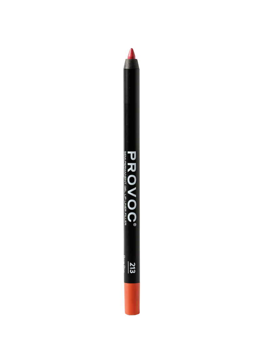 Provoc Гелевая подводка в карандаше для губ Gel Lip Liner 213 Bare Top нежный коралл