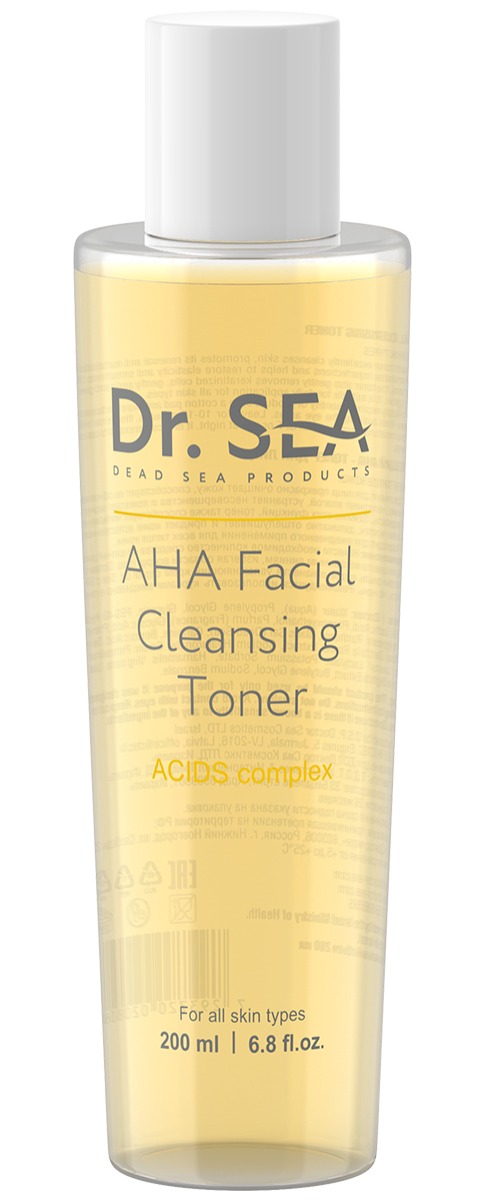 Dr. Sea Очищающий AHA - тонер для лица 200 мл