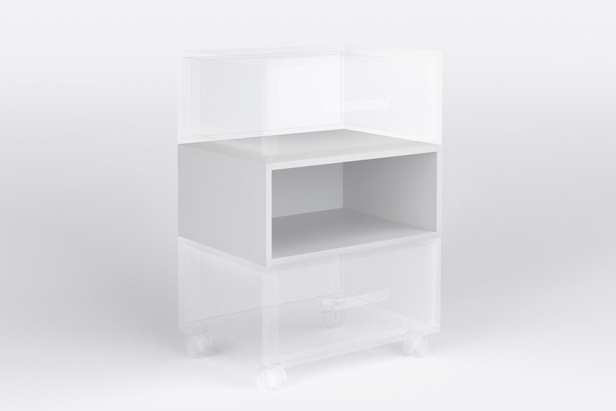 Секция без ящика для тумбы Bingo