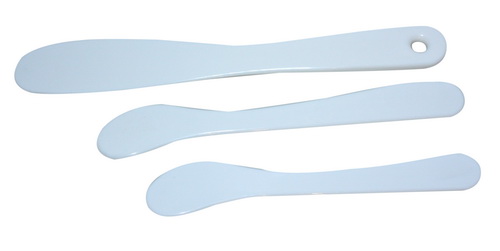 Лопатка косметологическая пластиковая, 15 см.
