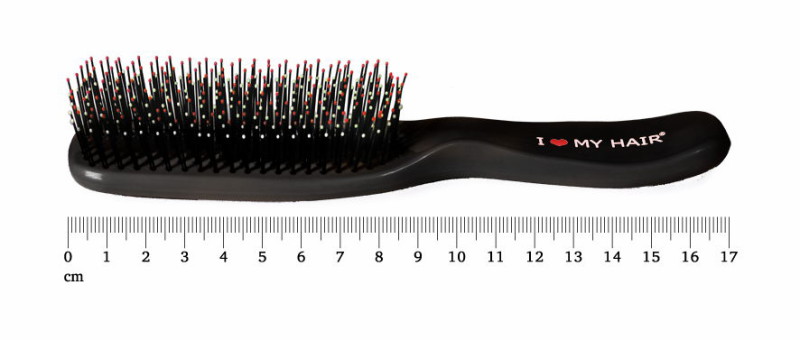 I Love My Hair SPIDER Щетка массаж. черная микро,пластик,для расчесывания мокрых и запутанных волос