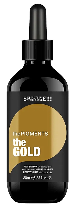 SELECTIVE thePIGMENTS Ультраконцентрированный пигмент золотой (the GOLD) 80 мл