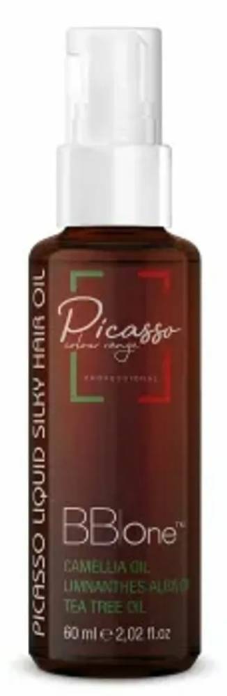 BB One Picasso Home Liquid Silk Oil Масло для волос "Жидкий шелк" 60мл + дозатор