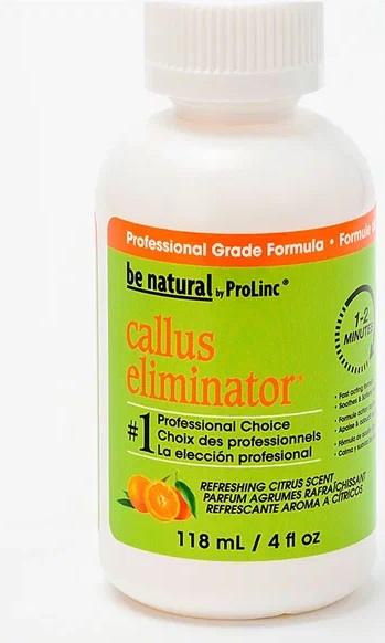 Be Natural Callus Eliminator Средство для удаления натоптышей с запахом апельсина, 118 мл.