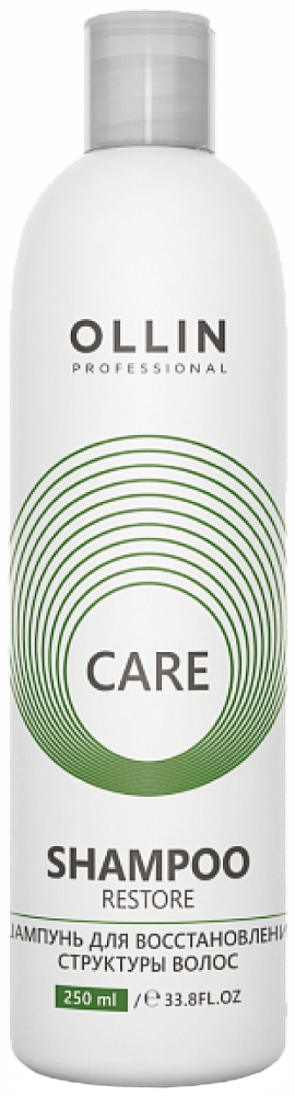 OLLIN CARE Шампунь для восстановления структуры волос 250мл