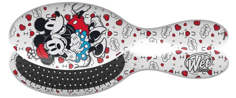 WET BRUSH DISNEY CLASSICS-SO IN LOVE MICKEY - расческа для спутанных волосы Влюбленный Мики Маус