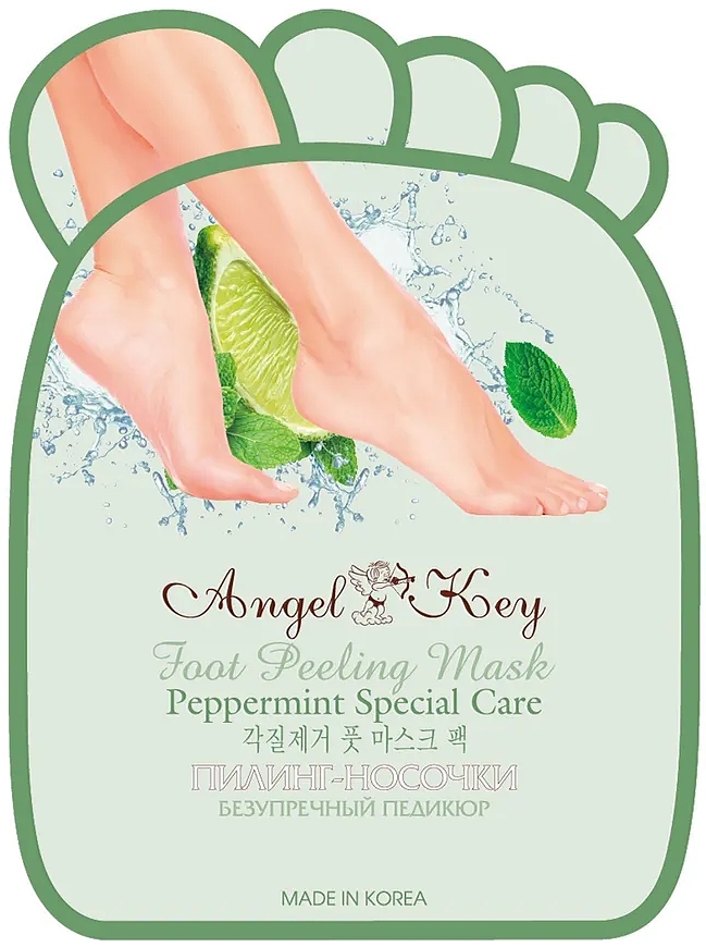 4SKIN Пилинг-носочки с экстрактом мяты "Angel Key" 30 г. 