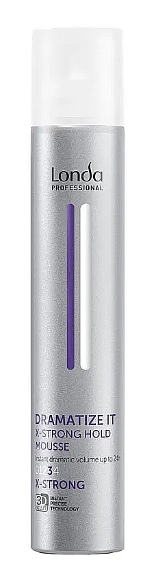 Londastyle Пена для укладки волос экстрасильной фиксации DRAMATIZE IT 500 мл