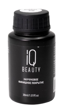 IQ BEAUTY Финишное каучуковое покрытие с кальцием 30 мл