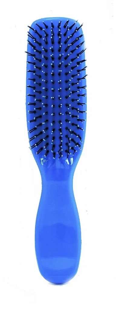 I Love My Hair PRICHI Щетка детская Фокси синяя S для расчесывания мокрых и сухих волос