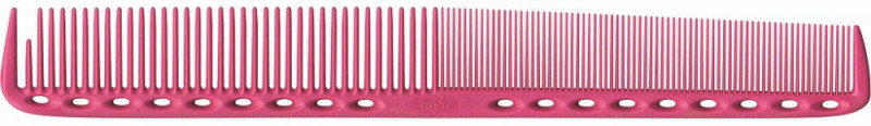 Y.S.Park Расческа для стрижки 335 Pink 215 мм Для быстрой стрижки длинных волос
