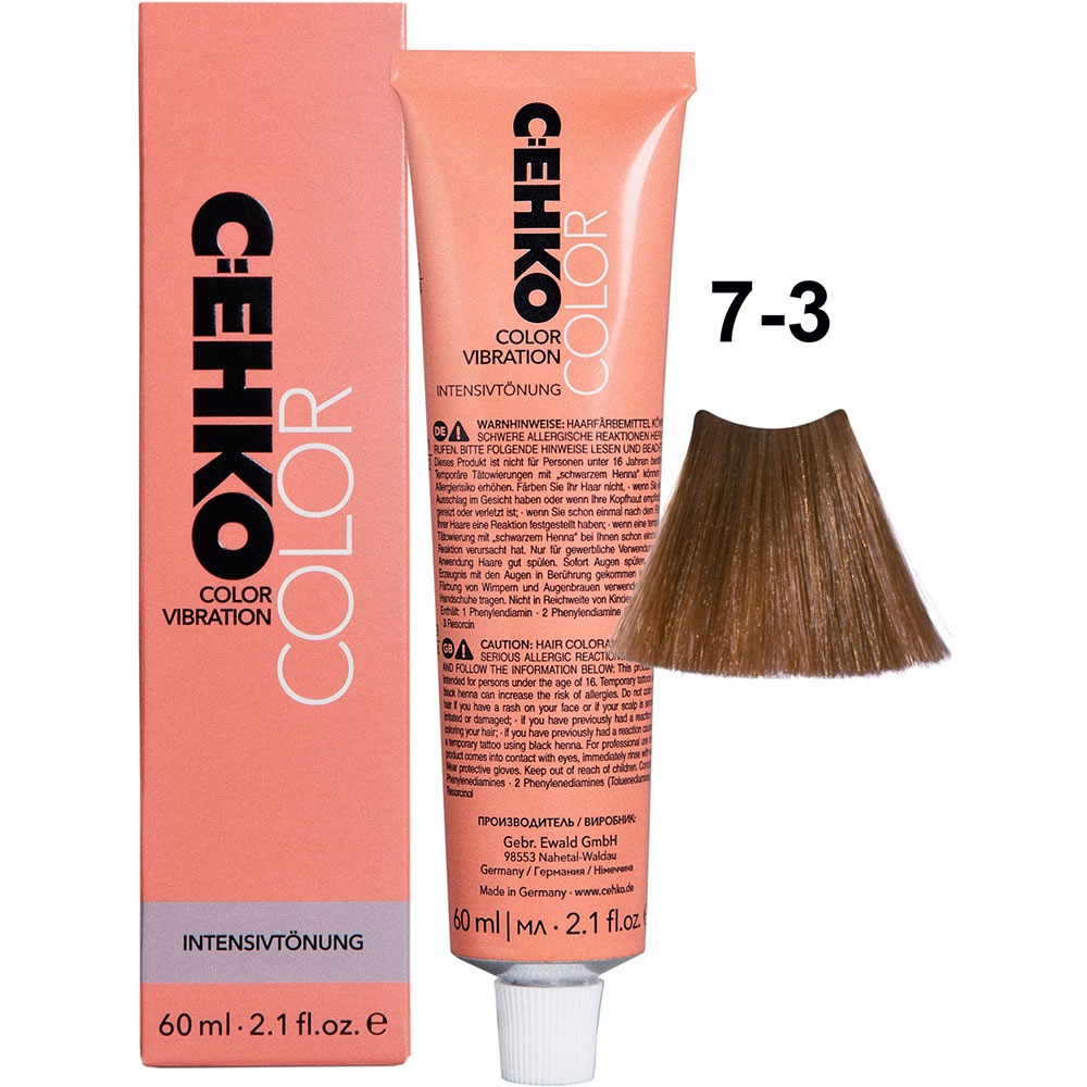 C:EHKO Color Vibration 7/3 Средне-золотистый блондин/Mittelgoldblond 60 мл