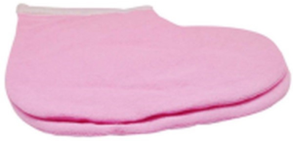 Depileve Термоноски махровые розовые (пара)