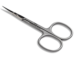 YOKO Ножницы для кутикулы большие кольца, общая длина 99мм, режущая кромка 19мм