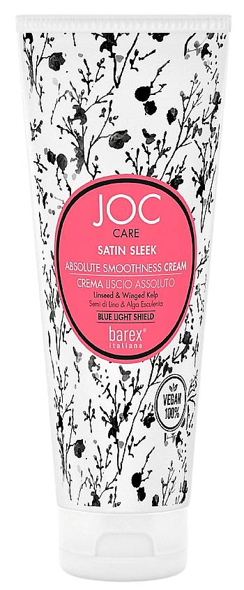 BAREX JOC CARE Разглаживающий крем для волос с льняным семенем и крылатой водорослью "SATIN SLEEK" 200мл 