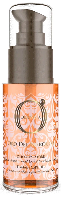 BAREX OLIOSETA Золото Марокко/ Масло для поврежденных волос 30мл