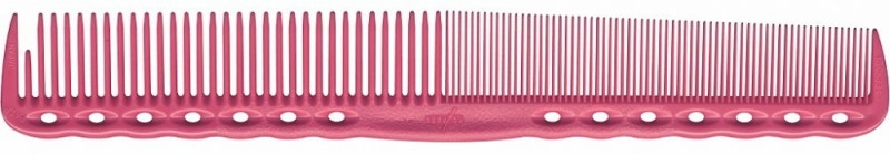 Y.S.Park Расческа для стрижки 334 Pink 185 мм Самая базовая модель