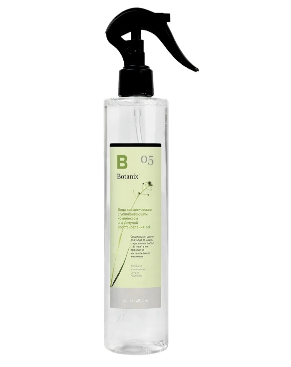 BOTANIX Вода косметическая с успокаивающим комплексом и формулой восстановления pH, 350 мл