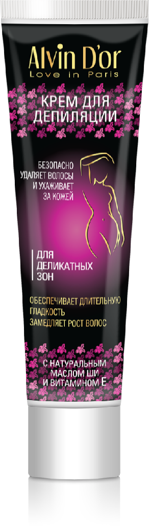 Alvin D'or Крем для депиляции для деликатных зон, 150 мл 