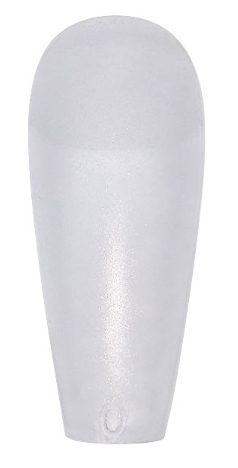 Типсы гелевые Planet Nails "Балерина" 12 размеров, 240 шт