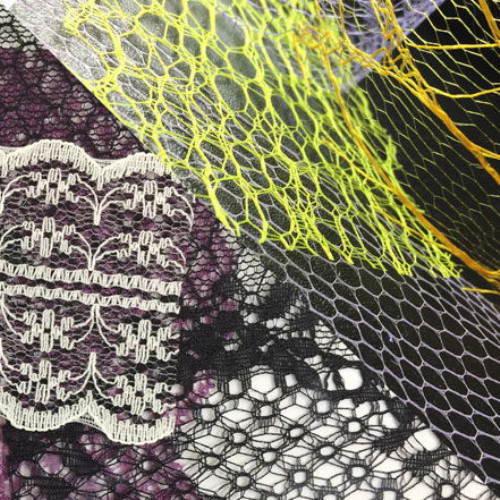 IZI AIR Набор кружев и сеток для дизайна аэрографии на ногтях