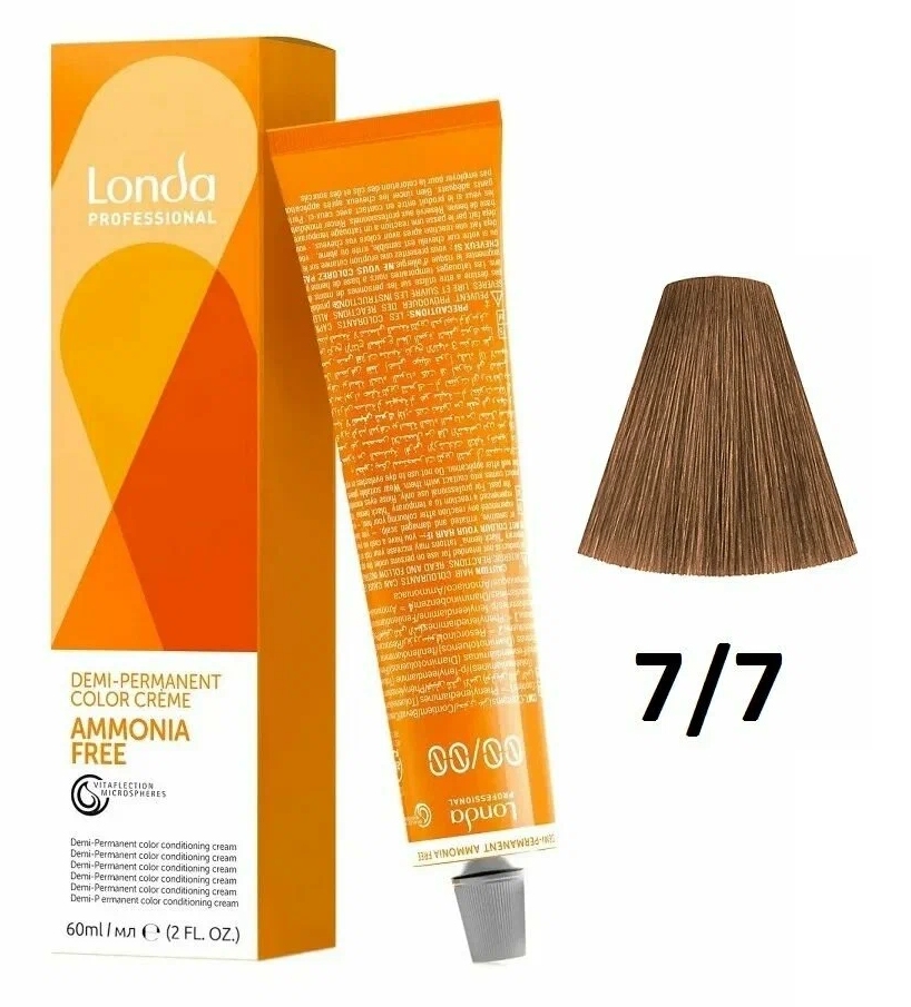 LondaТон Ammonia-Free 7/7 блонд коричневый