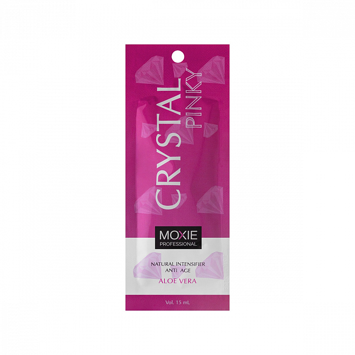 MOXIE CRYSTAL PINKY Лосьон активатор загара без бронзаторов с anti-age комплексом 15 мл