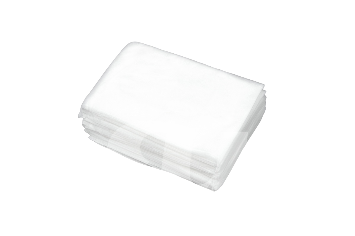 Чистовье Простыня однор. cпанбонд Бюджет, 70*200см, 20 шт/уп, белый 