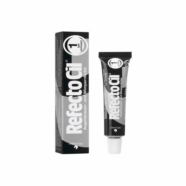 Refectocil Краска для бровей и ресниц 1 черная, 15 мл.