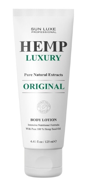 SUN LUXE Лосьон для тела увлажняющий "Hemp Luxury Original" 125 мл 
